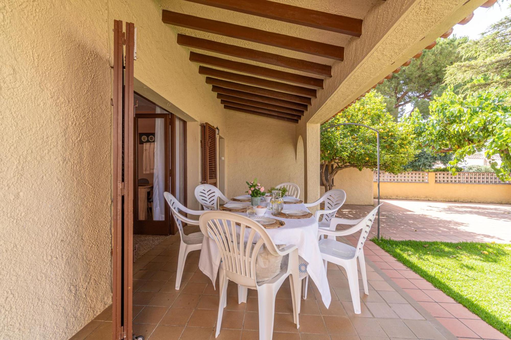 Apart-Rent Casa Con Jardin Pani 0081 Empuriabrava Exteriör bild